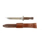 WW1 ROSS RIFLE BAYONET FIGHTING KNIFE CONVERSION