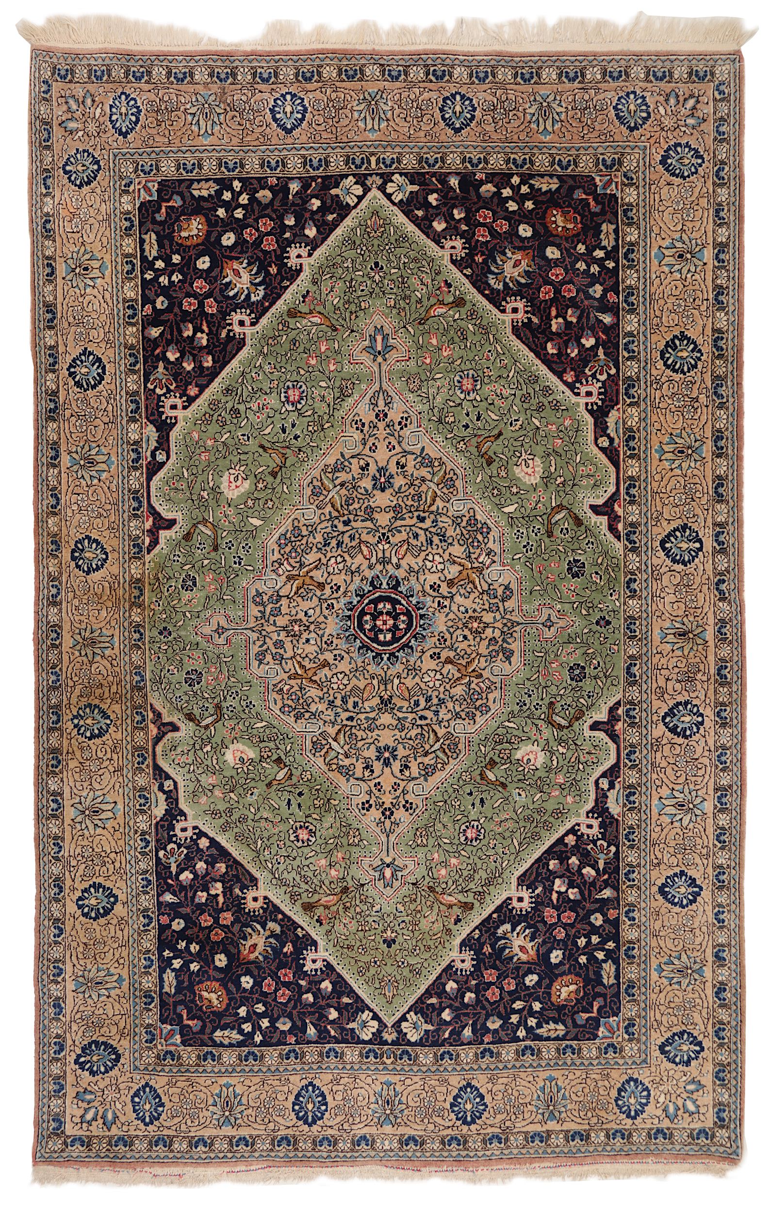 A FINE QUM RUG.