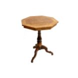 A NORTH ITALIAN WALNUT WINE TABLE.