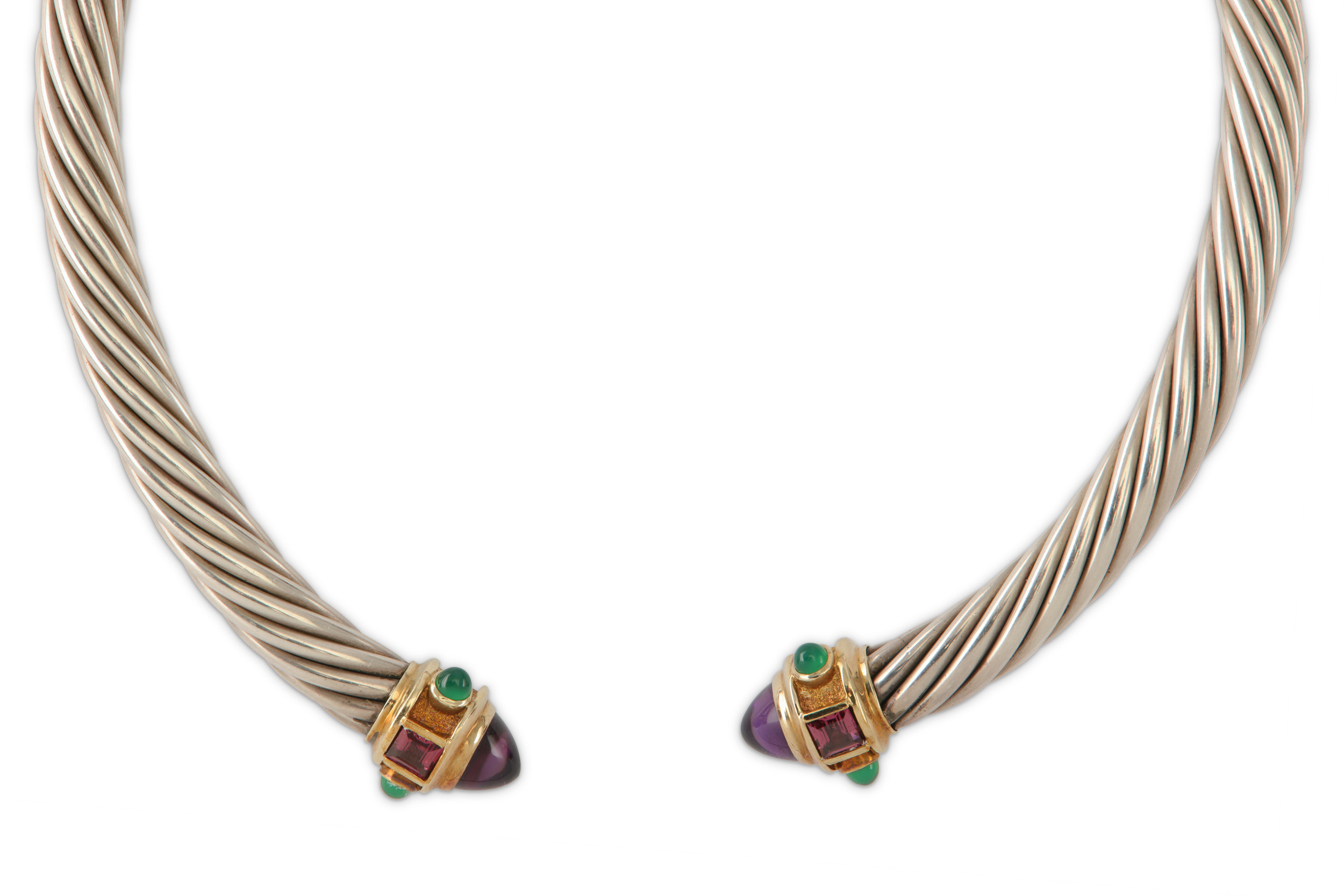 A gem-set torc collar, by David Yurman - Image 2 of 2