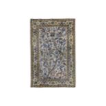 A FINE KASHAN RUG, CENTRAL PERSIA approx: 7ft.1in. x 4ft.8in.(215cm. x 142cm.) The field with Garden