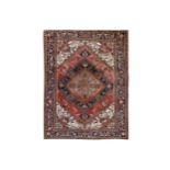 A HERIZ CARPET, NORTH-WEST PERSIA approx: 9ft.1in. x 6ft.9in.(276cm. x 206cm.) Classic for this type