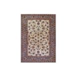 A FINE KASHAN CARPET, CENTRAL PERSIA approx: 13ft.2in. x 9ft.(401cm. x 274cm.) Very nice overall