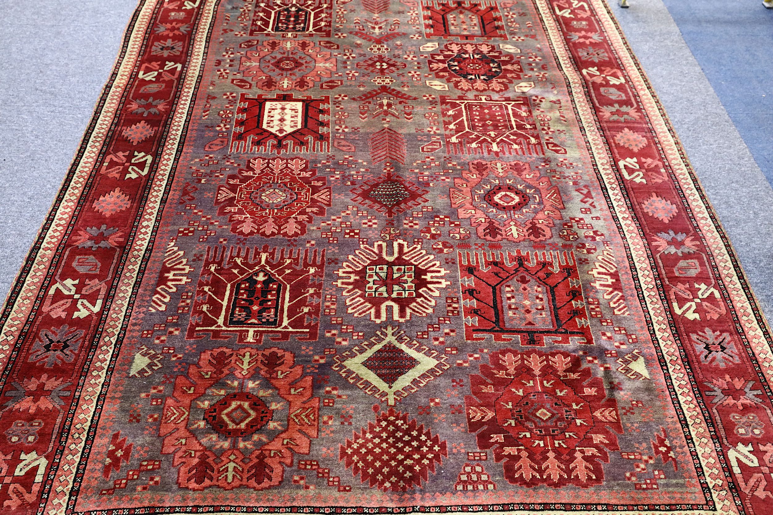 A FINE AGRA CARPET, NORTH INDIA approx; 8ft.8in. x 5ft.11in.(264cm. x 180cm.) The field with overall - Image 2 of 6