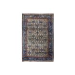 A FINE BIJAR RUG, NORTH-WEST PERSIA approx: 6ft.3in. x 4ft.3in.(191cm. x 130cm.) The ivory field