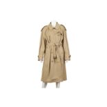 Burberry Westminster Heritage Trench Coat, c. 2018, honey coloured with Nova Check lining,