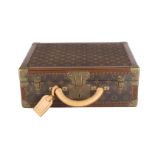 Louis Vuitton Monogram Cotteville 40 Trunk, monogram canvas with leather trim and gold tone