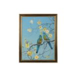 Rickman (Philip) Cloncurry Parrots, frame chipped, 740 x 560 mm, 1972; Rainbow Lorikeets, 800 x