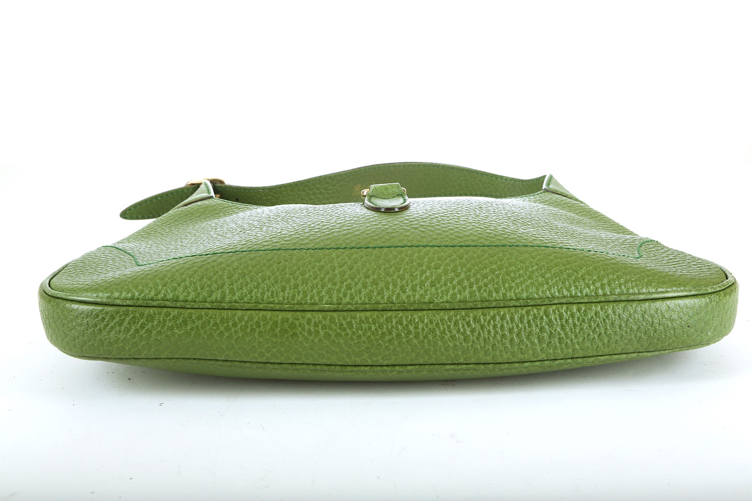 Gucci Green Jackie O Shoulder Bag, grained leather - Image 3 of 4