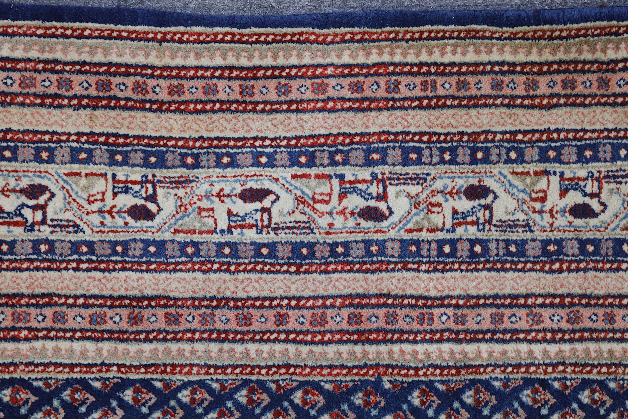 A FINE SERABAND CARPET, WEST PERSIA approx: 11ft.6in. x 8ft.2in.(350cm. x 248cm.) The field with - Image 3 of 5