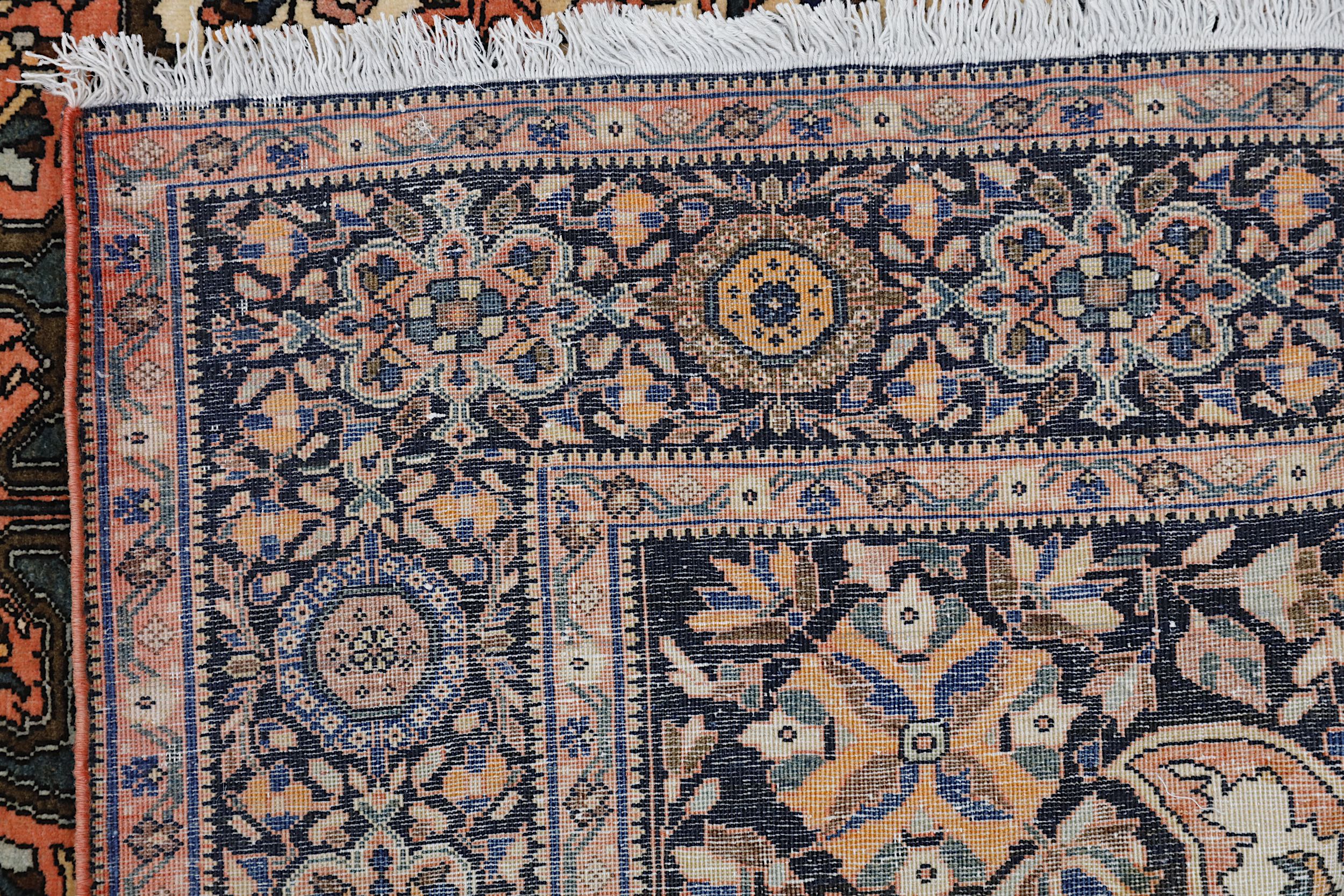 A FINE ANTIQUE SAROUK-FERAGHAN RUG, WEST PERSIA approx: 6ft.7in. x 4ft.2in.(201cm. x 127cm.) Very - Image 5 of 5