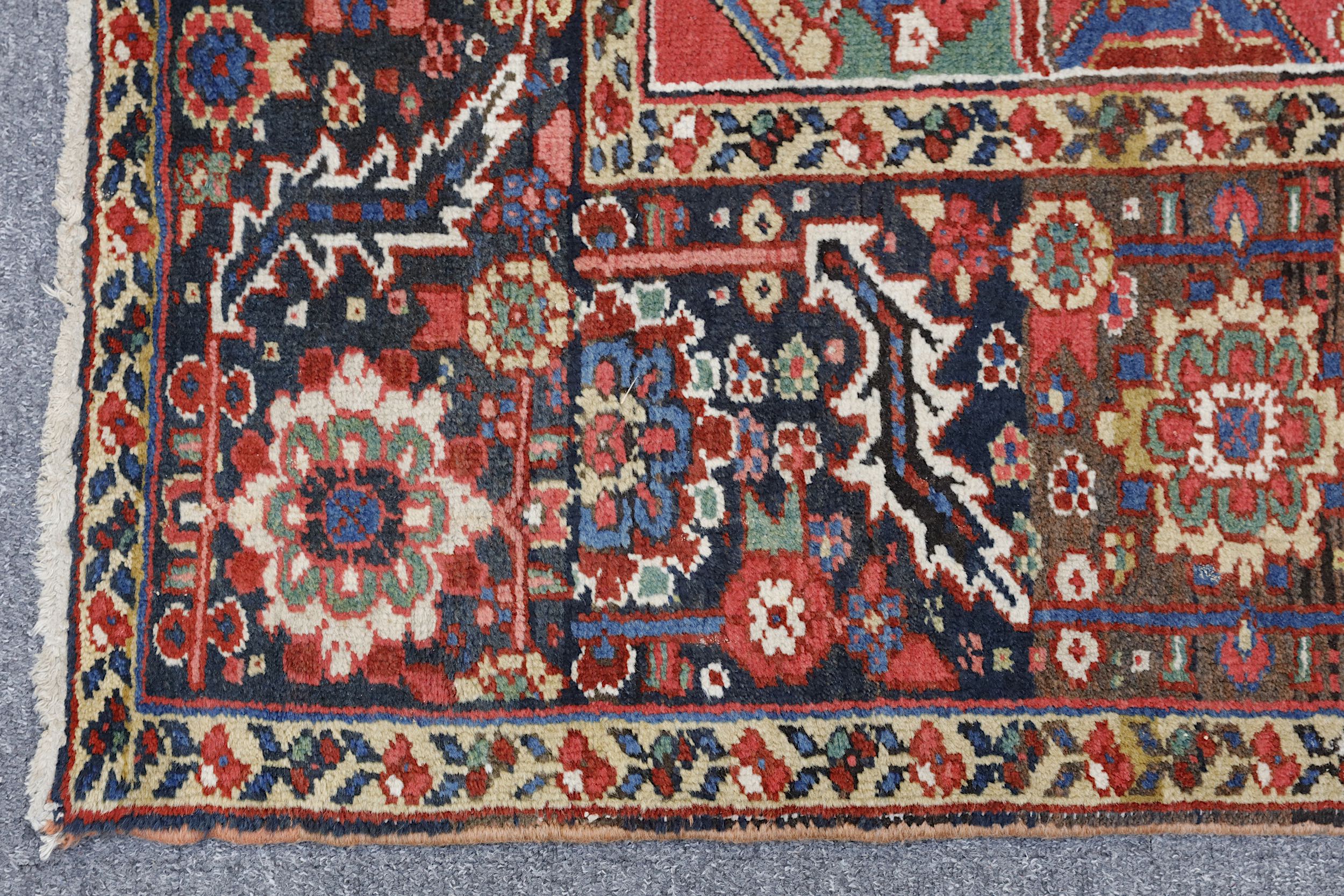 A FINE HERIZ CARPET, NORTH-WEST PERSIA approx: 11ft.5in. x 8ft.1in.(347cm. x 246cm.) Classic - Image 4 of 5