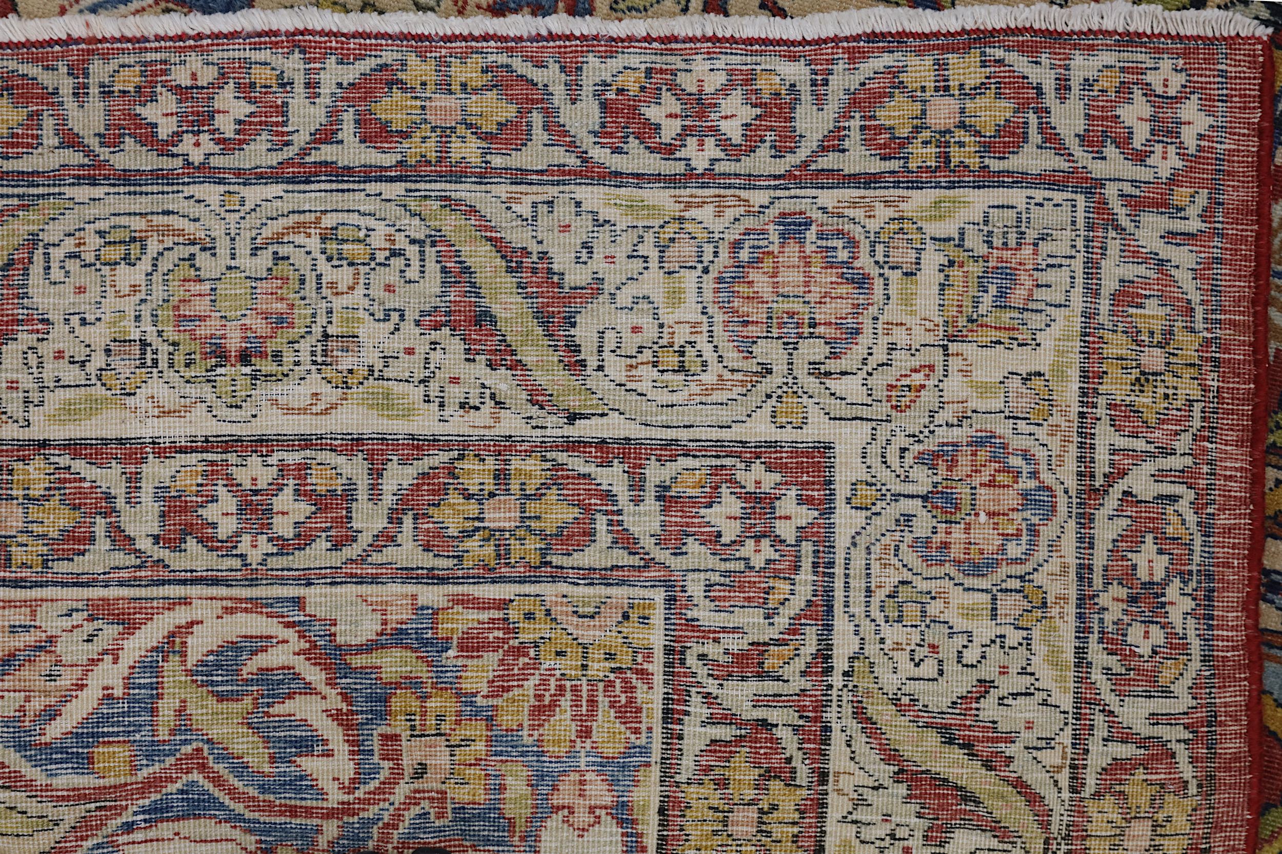 AN ANTIQUE KIRMAN LAVER RUG, SOUTH PERSIA approx: 6ft.8in. x 4ft.9in.(204cm. x 145cm.)  Beautiful - Image 5 of 5