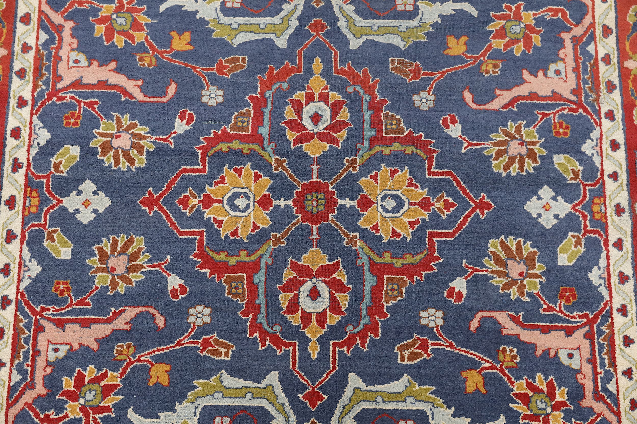 AN ANTIQUE PART COTTON AMRITZAR RUG, NORTH INDIA approx: 5ft.11in. x 4ft.8in.(180 x 142cm.) - Image 2 of 5