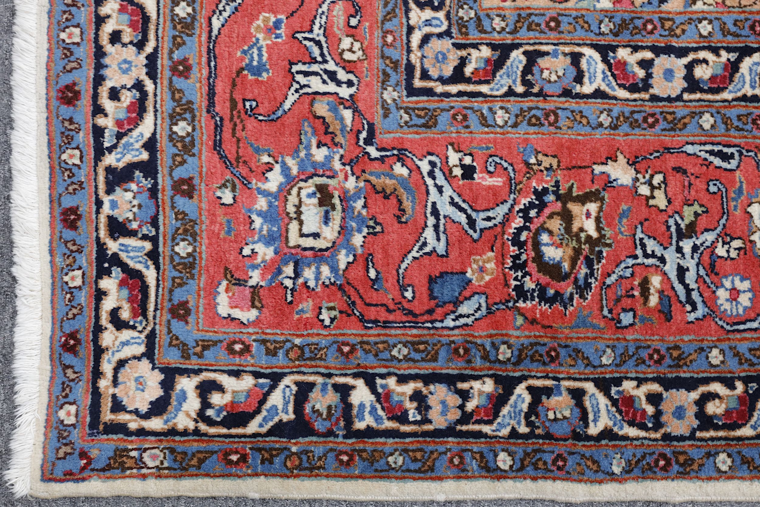 A FINE SAROUK CARPET, WEST PERSIA approx: 12ft.8in. x 9ft.9in.(387cm. x 296cm.) Then ivory field - Image 4 of 5