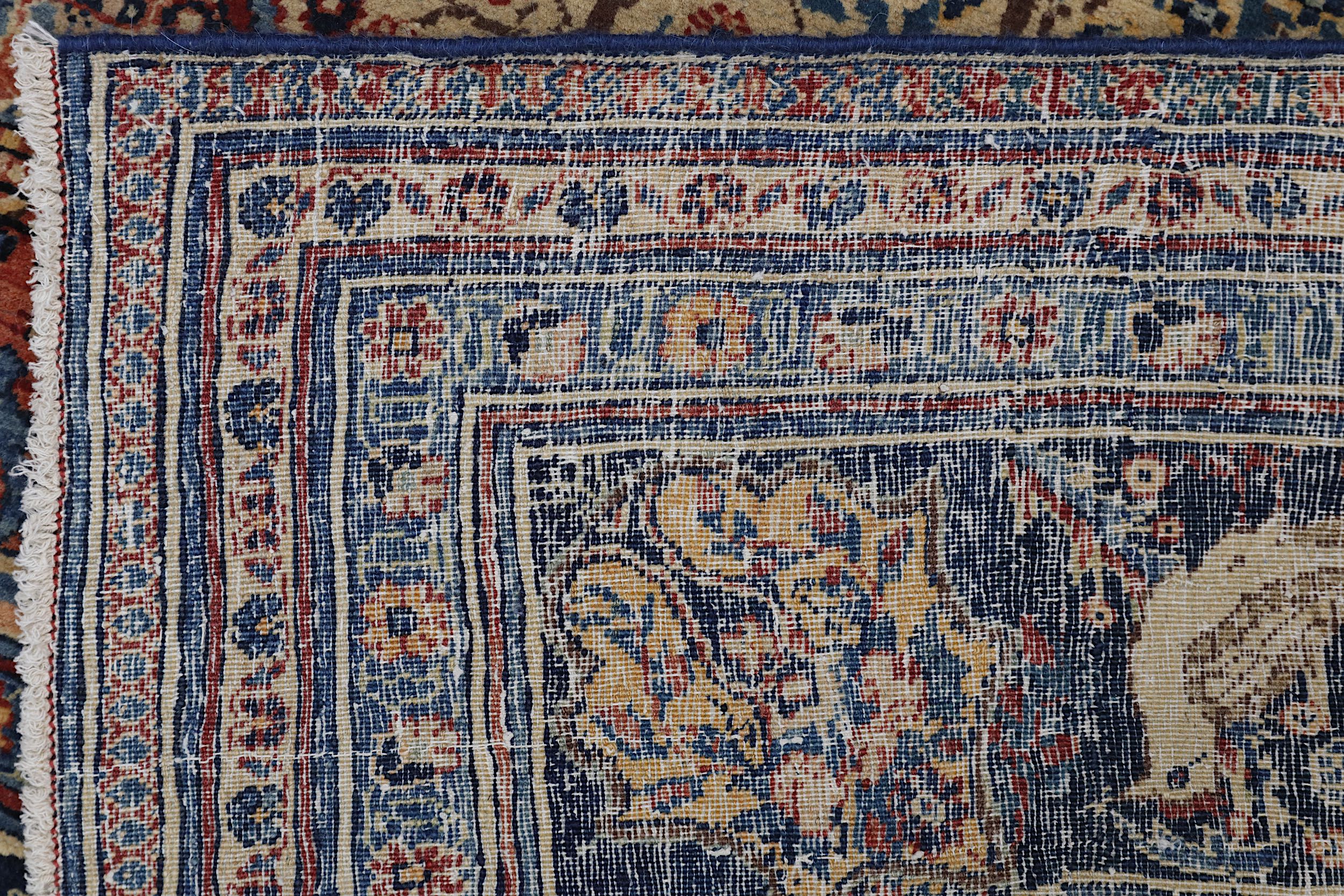 A VERY FINE TEHERAN PRAYER RUG, NORTH PERSIA approx: 7ft.6in. x 4ft.8in.(228cm. x 142cm.) Very - Image 6 of 6