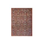 AN ANTIQUE MAHAL CARPET, WEST PERSIA approx: 11ft.