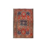 AN ANTIQUE HERIZ CARPET, NORTH-WEST PERSIA approx: