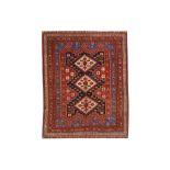 AN ANTIQUE AFSHAR RUG, SOUTH-WES PERSIA approx: 6f