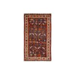 AN ANTIQUE QASHQAI SHEKARLU LARGE RUG, SOUTH WEST