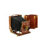 A Watson & Sons Half Plate Field Camera