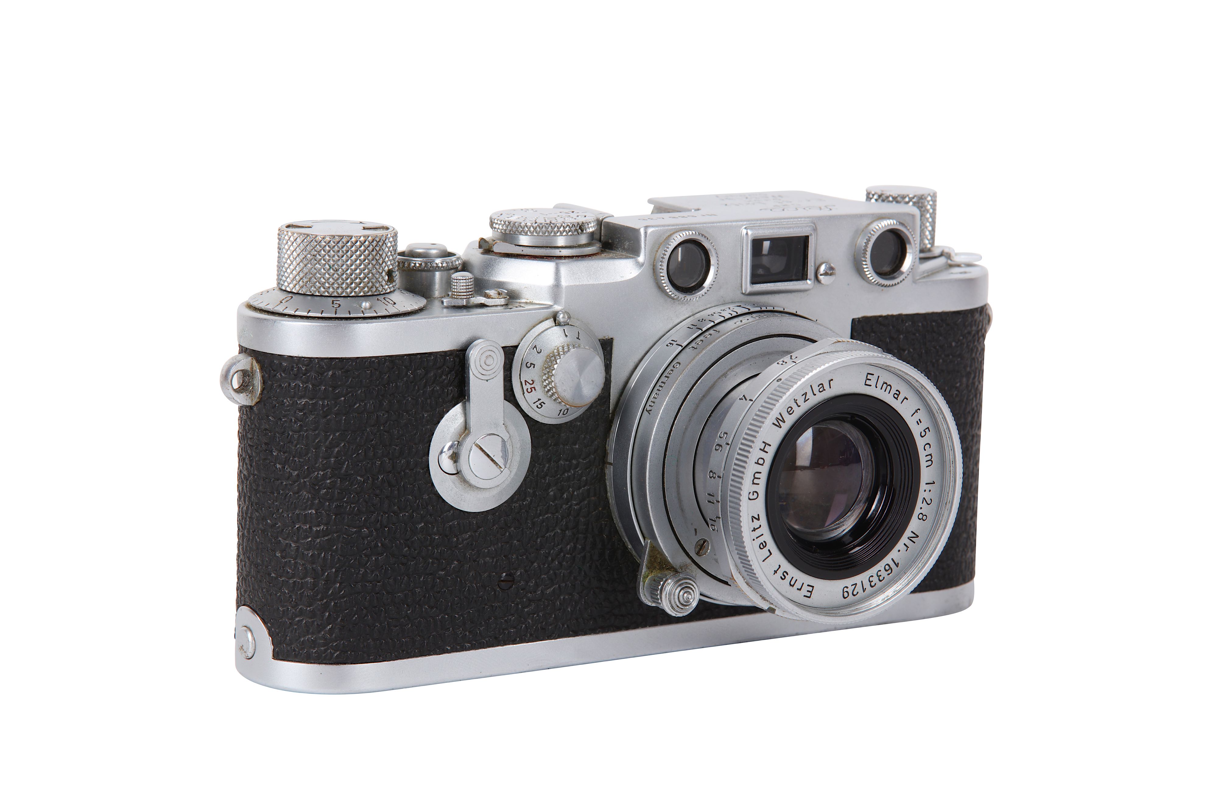 Leica IIIf Red Dial Rangefinder Camera - Image 3 of 9