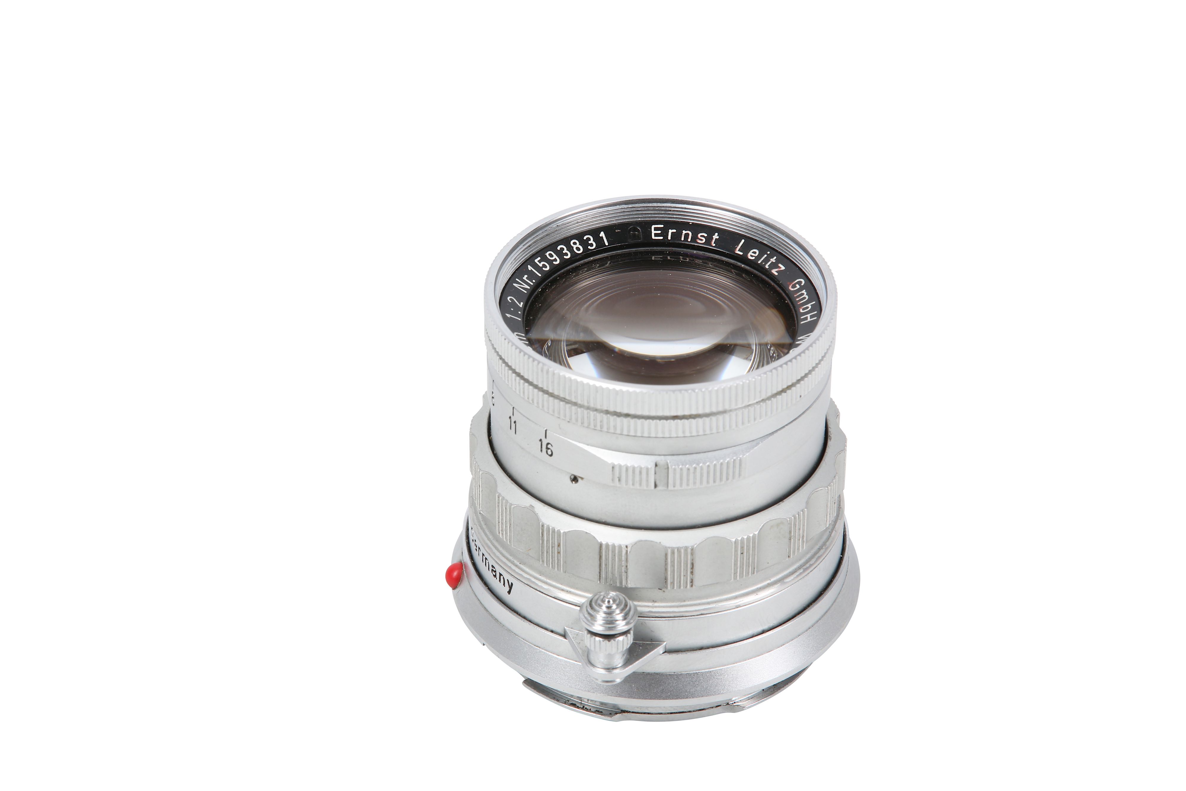 A Leitz 5cm f/2 Summicron Lens