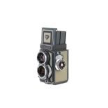 A Rolleiflex 4x4 Grey Baby TLR Camera