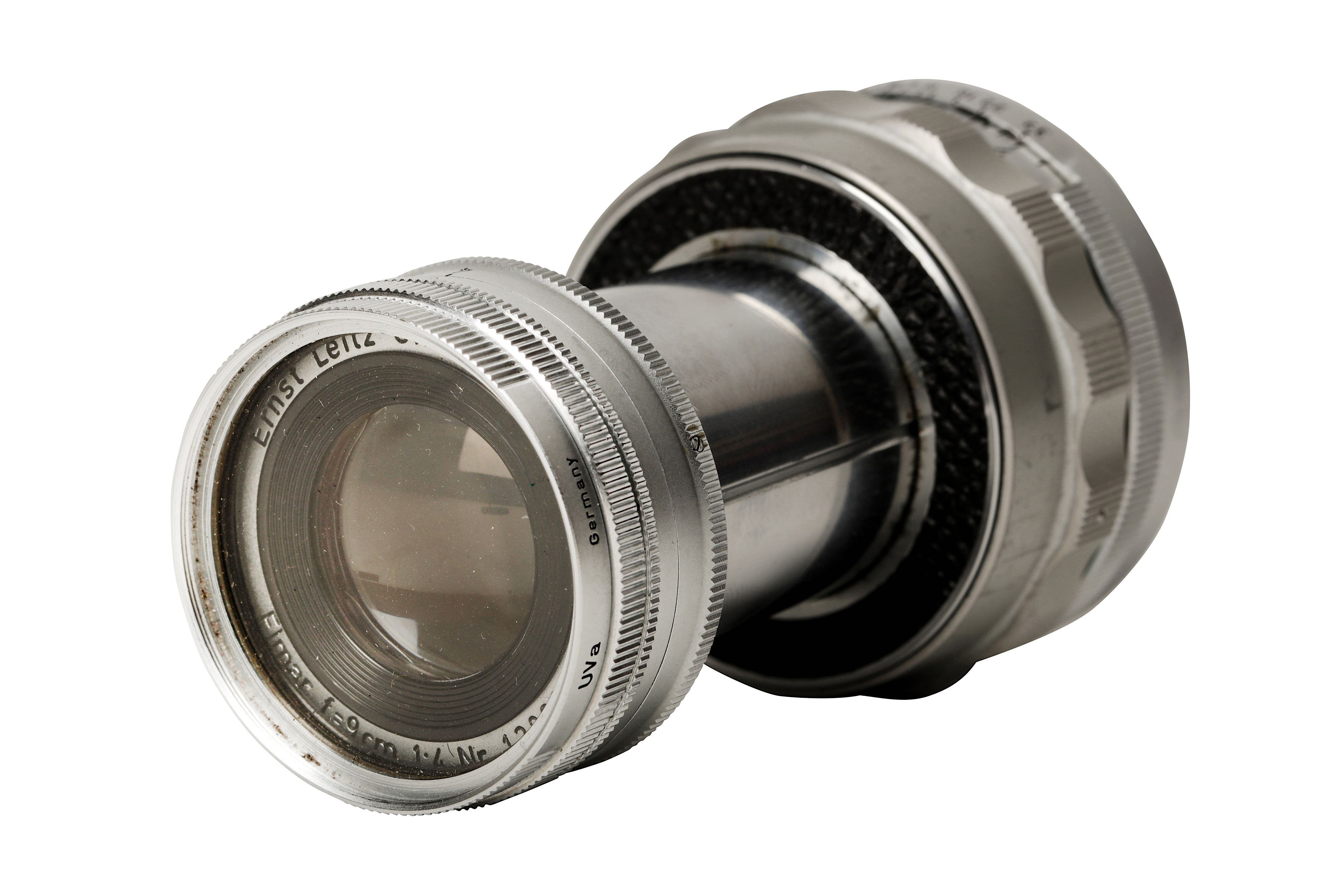 A Leitz 9cm f/4 Collapsible Elmar Lens