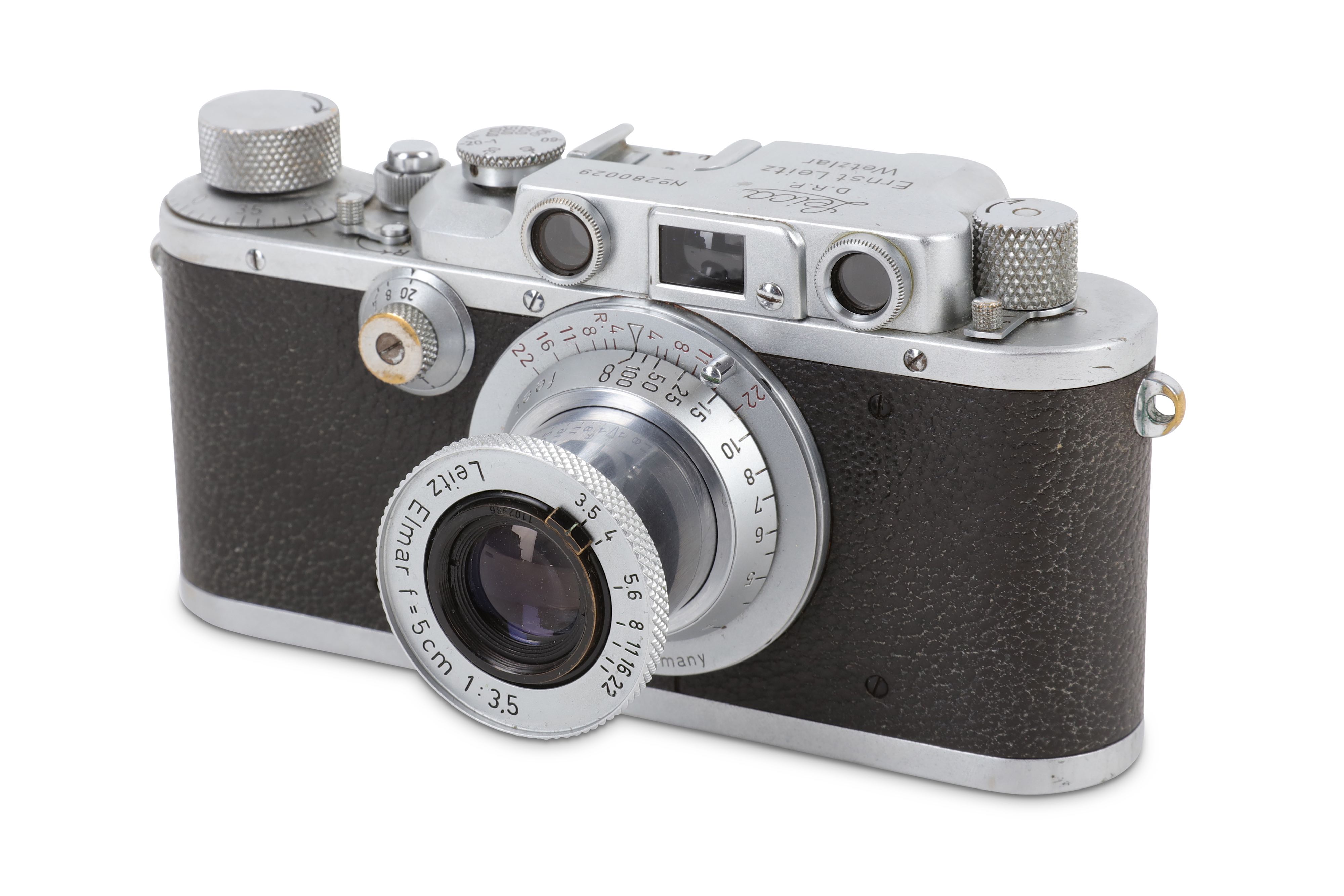 A Leica IIIB Rangefinder Camera - Image 2 of 4