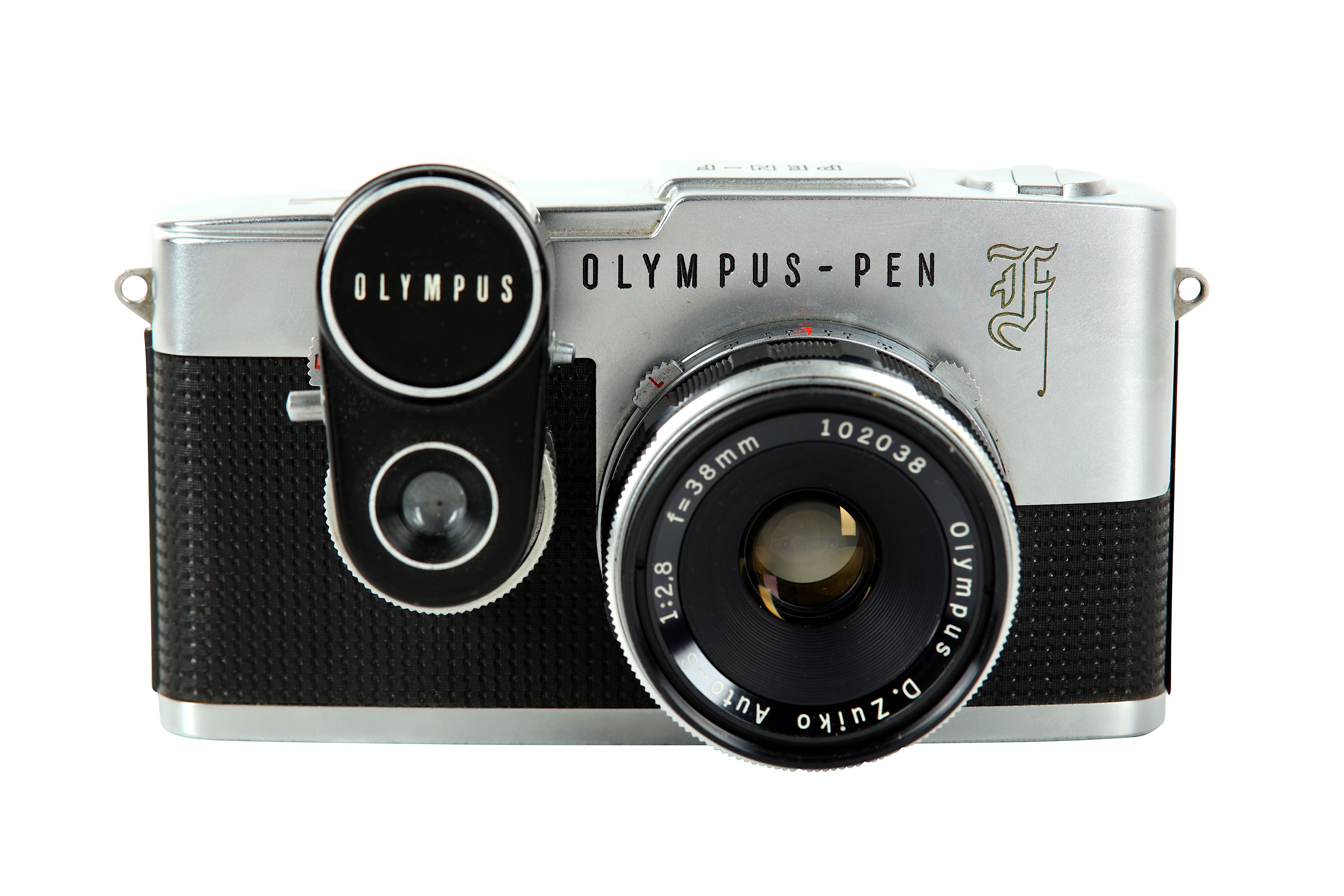 A Olympus Pen F Half Frame SLR Camera