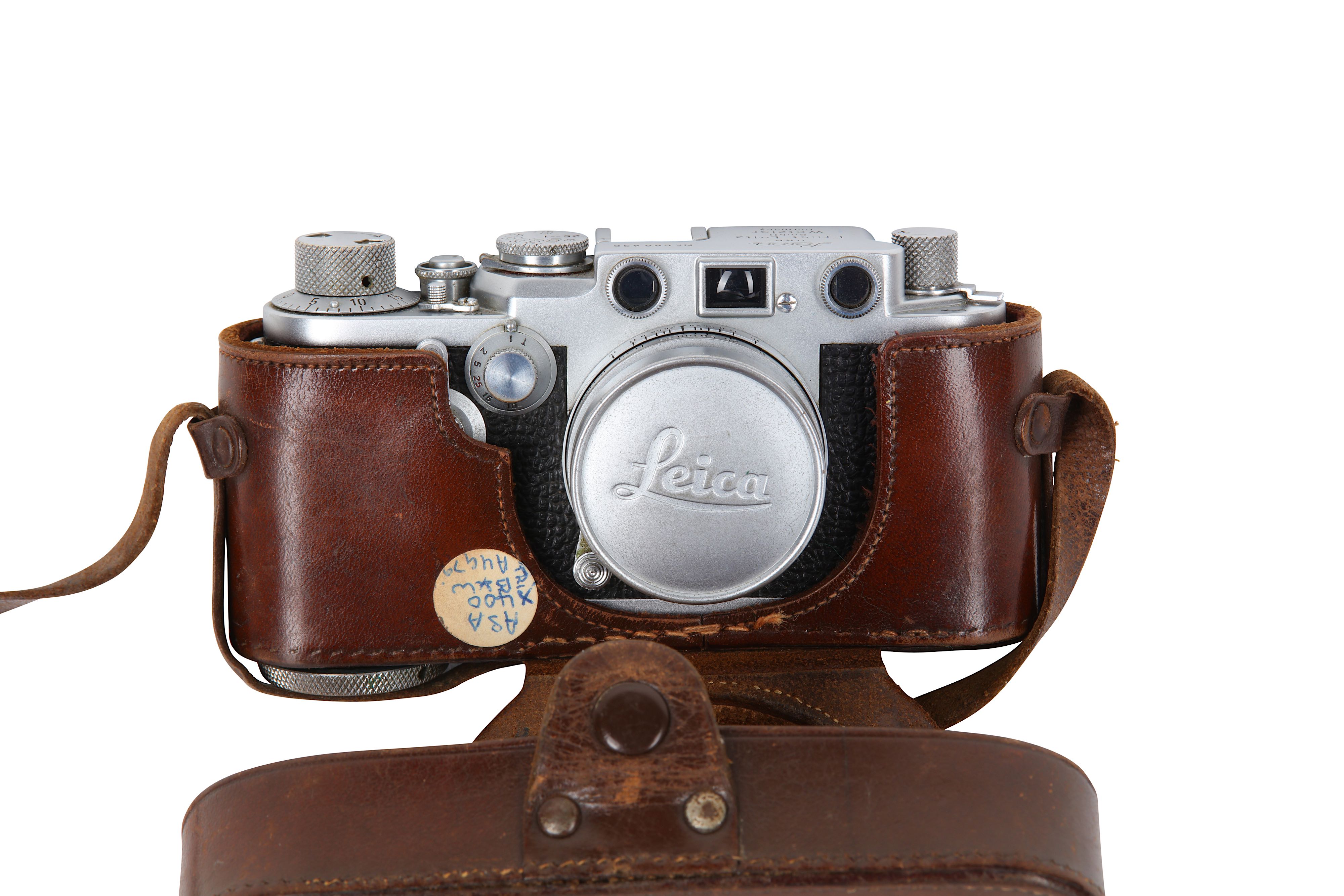 Leica IIIf Red Dial Rangefinder Camera - Image 7 of 9