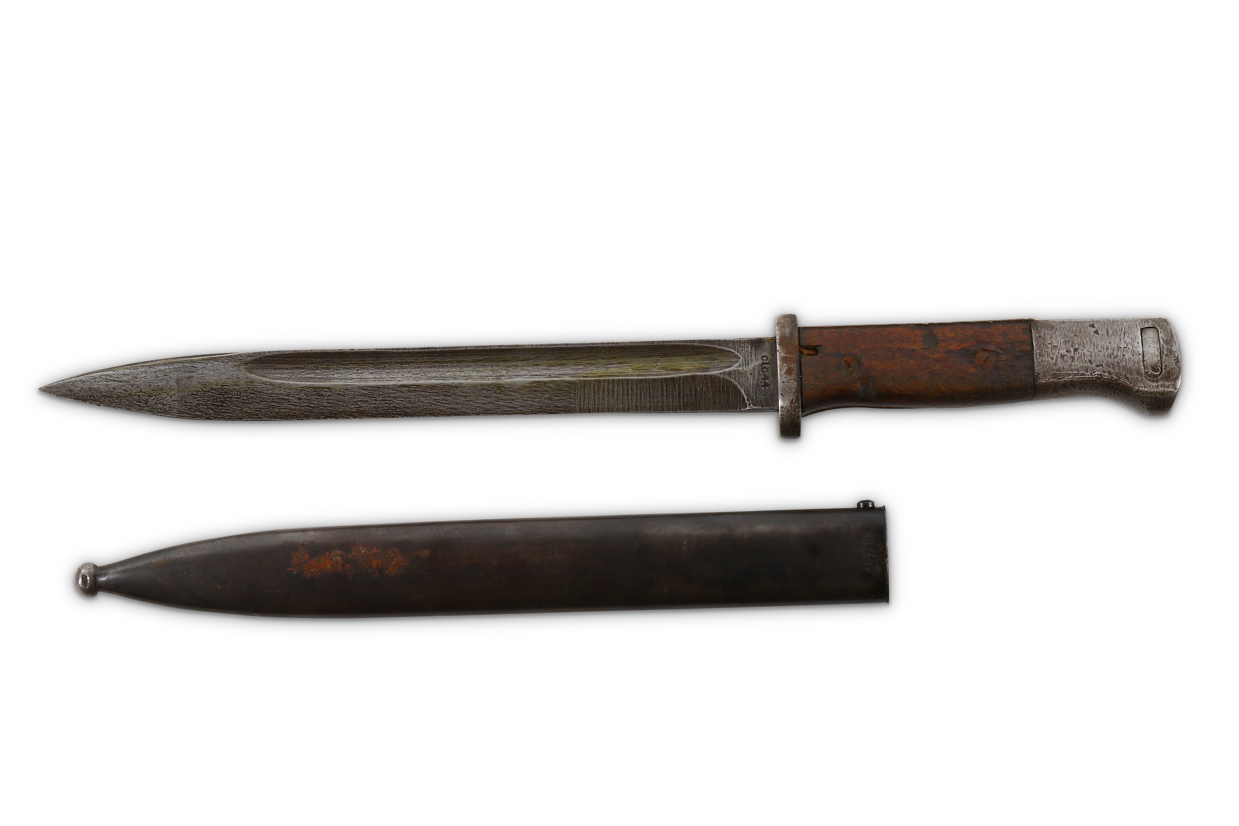 WW1 GERMAN M1898/05 BUTCHER BAYONET & ANOTHER MAUS - Image 3 of 10