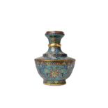 A CHINESE CLOISONNE 'BAJIXIANG' VASE.