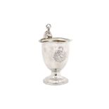 A George III sterling silver cream jug, London 1774, maker’s mark TH (unidentified Grimwade 3829), p