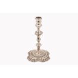 An Elizabeth II sterling silver candlestick, Birmingham 1970 by J B Chatterley & Sons Ltd