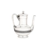 An early to mid-20th century American sterling silver coffee pot, New York 1907-47 by Tiffany