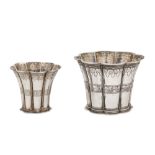 Two Scandinavian 830 standard silver bowls, one Danish, Copenhagen 1953 by Svend Toxværd (est. 1946)