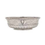 An early 20th century French 950 standard silver bowl, retailed by L. Lapar de Beguin, circa 1900-10