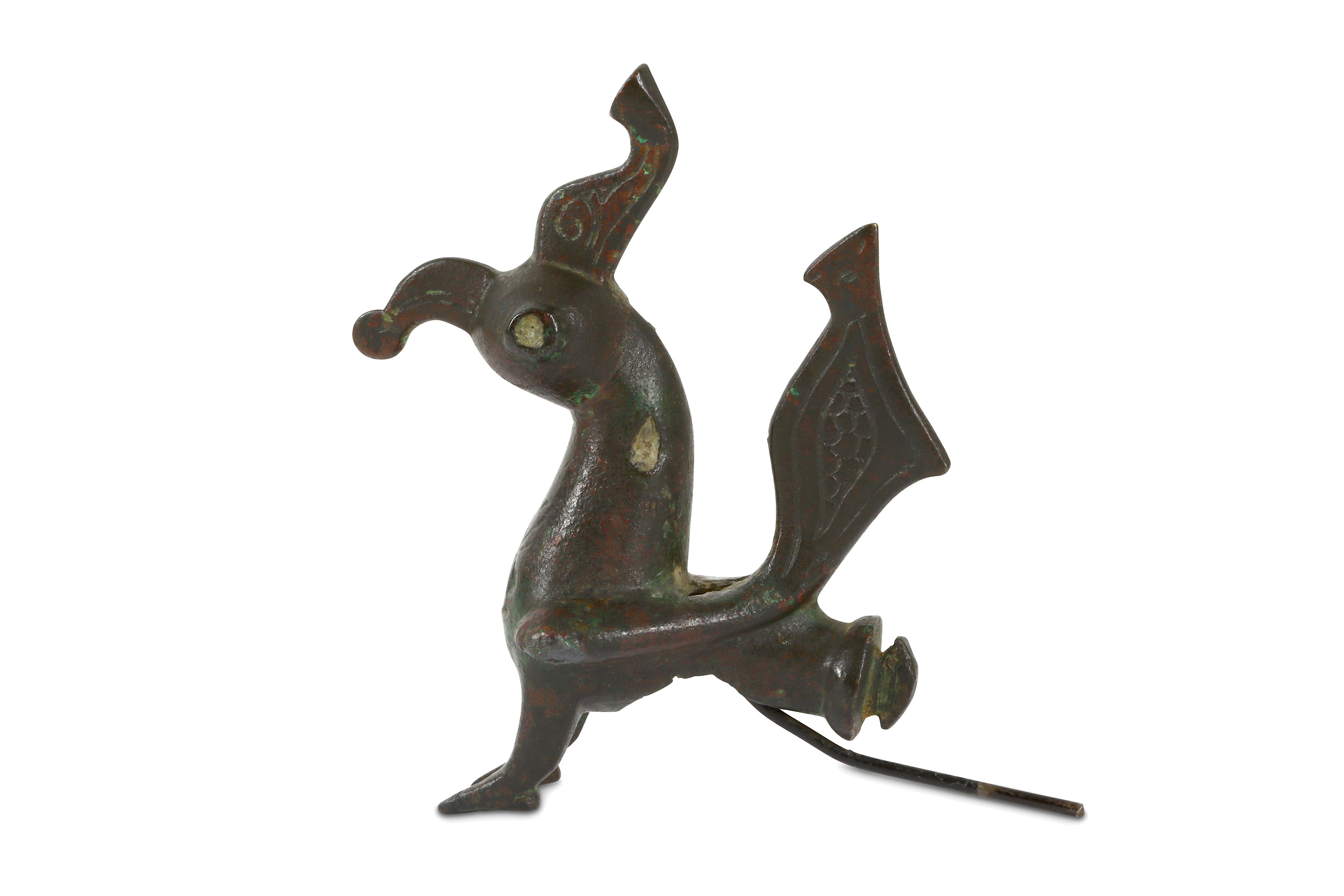 A BRONZE GRIFFIN - Image 3 of 3