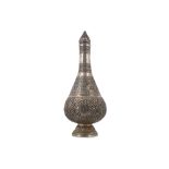 A SILVER THAI BOTTLE