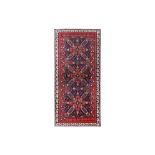 A FINE ANTIQUE SEYCHOUR RUG, EAST CAUCASUS