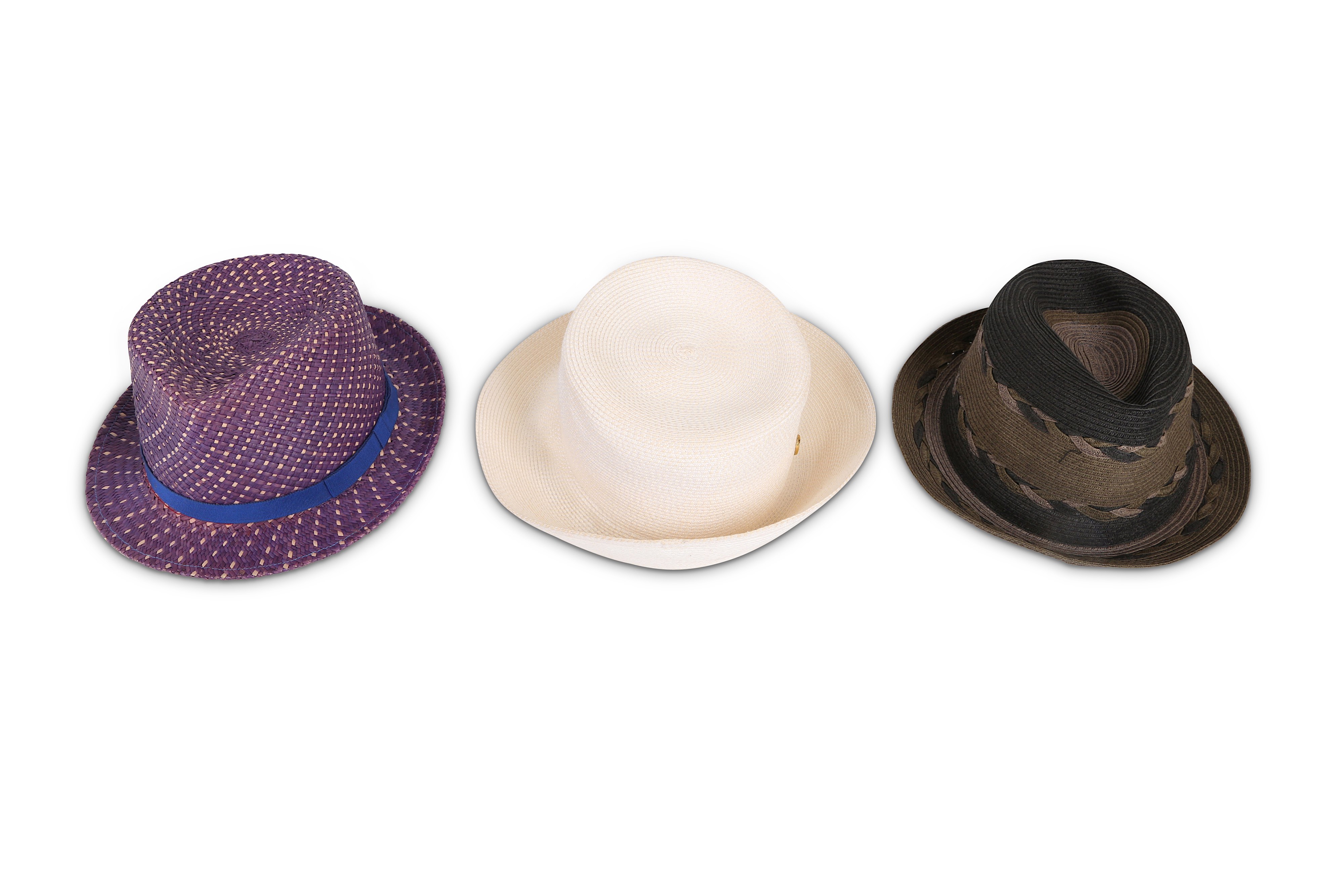 Three Designer Hats