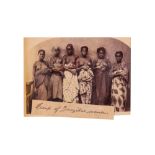 Unknown Photographer, GROUP OF ZANZIBAR WOMEN,c.1860