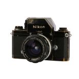 Black Nikon F Photomic SLR Camera