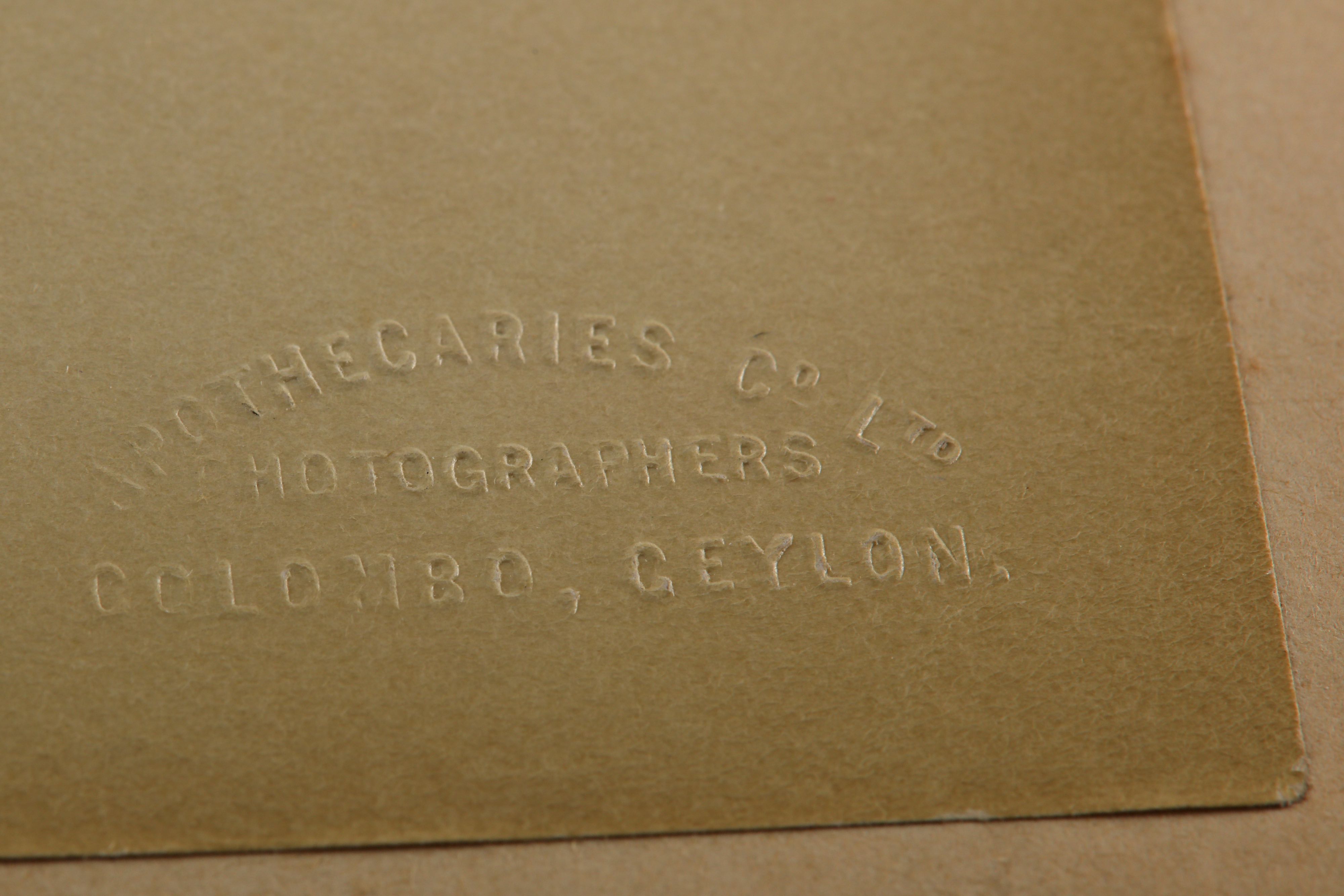 Various Photographers CEYLON TOPOGRAPHICAL INTEREST c1870s-c1880s - Image 3 of 6