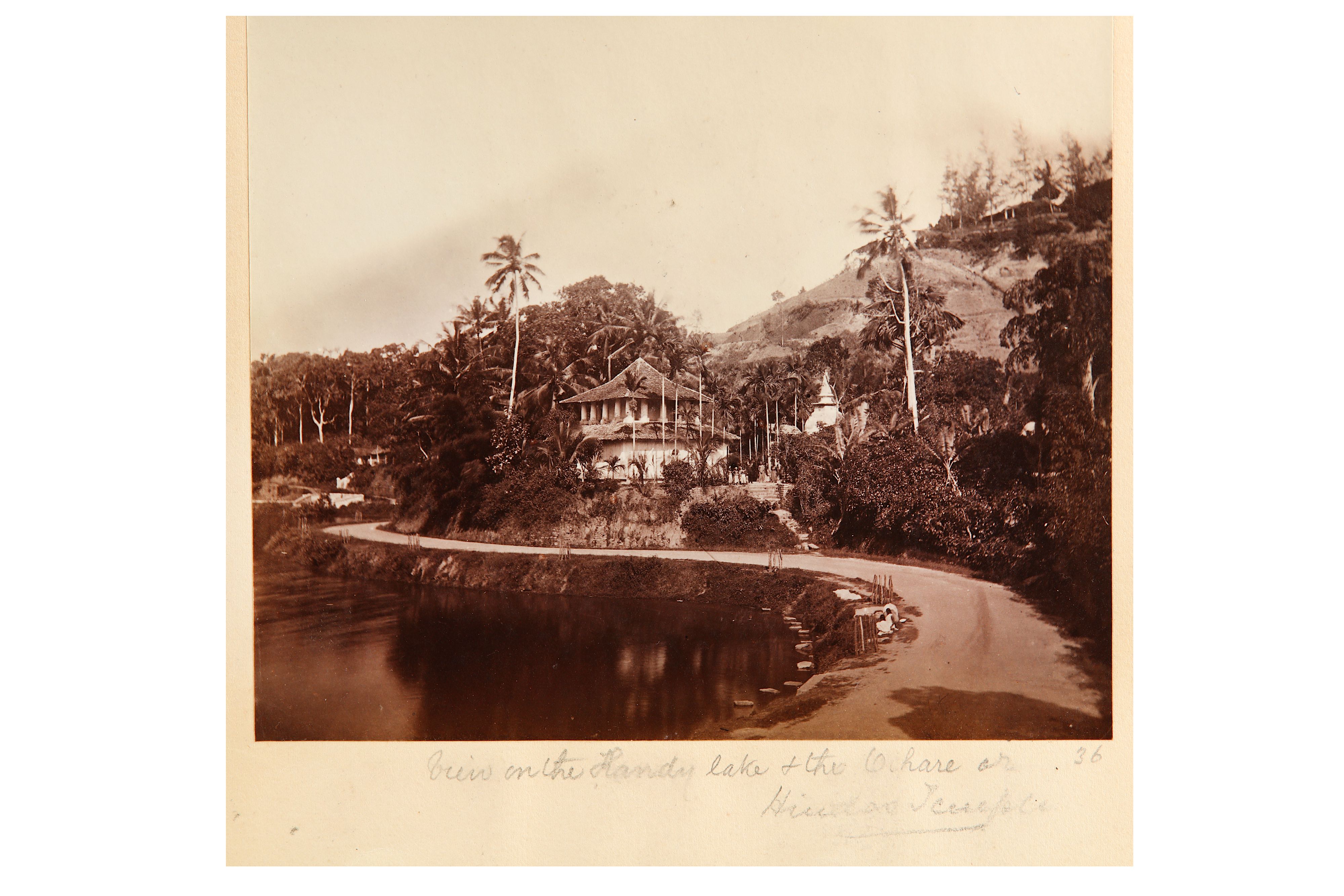 Various Photographers CEYLON TOPOGRAPHICAL INTEREST c1870s-c1880s - Image 6 of 6