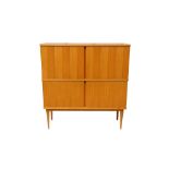 WK MOBEL: A Highboard Cabinet, Demark, 1950s