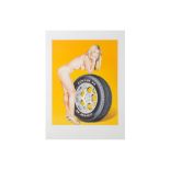 Mel Ramos (American), 'Tyra Tire'