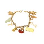 A charm bracelet